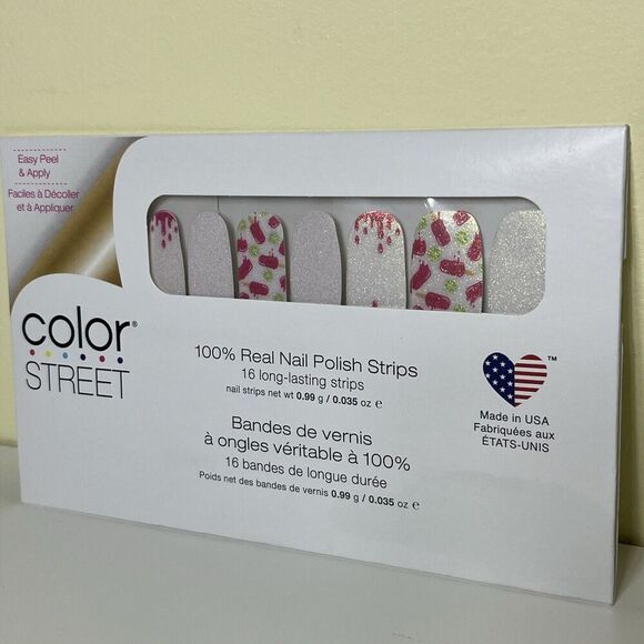 Lot of 2 Color Street Nail Polish Strips Popsicles & Your Corally Invited NEW - Picture 3 of 7